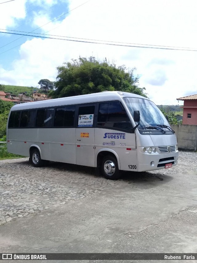 Sudeste Transporte e Turismo 5455 na cidade de Conselheiro Lafaiete, Minas Gerais, Brasil, por Rubens  Faria. ID da foto: 6022702.