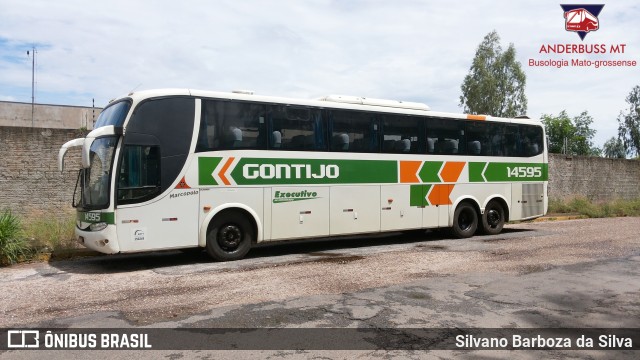 Empresa Gontijo de Transportes 14595 na cidade de Cuiabá, Mato Grosso, Brasil, por Silvano Barboza da Silva. Número da foto: #6022608.