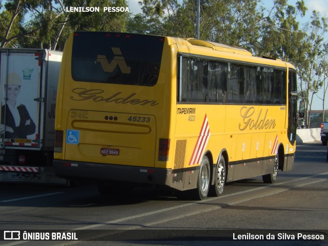 Viação Itapemirim 45233 na cidade de Caruaru, Pernambuco, Brasil, por Lenilson da Silva Pessoa. ID da foto: 6022414.