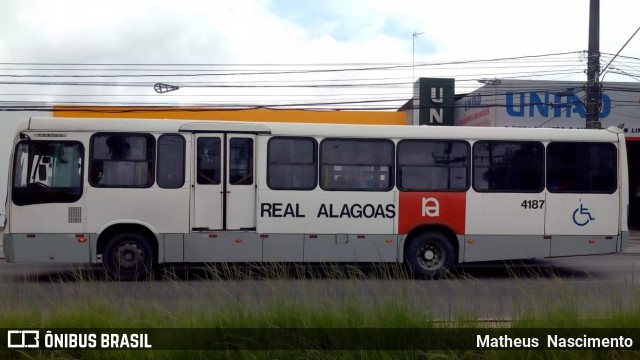 Real Alagoas de Viação 4187 na cidade de Brasil, por Matheus  Nascimento. ID da foto: 6022842.