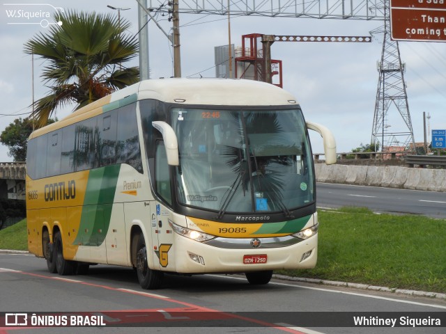 Empresa Gontijo de Transportes 19085 na cidade de Vitória, Espírito Santo, Brasil, por Whitiney Siqueira. ID da foto: 6025178.