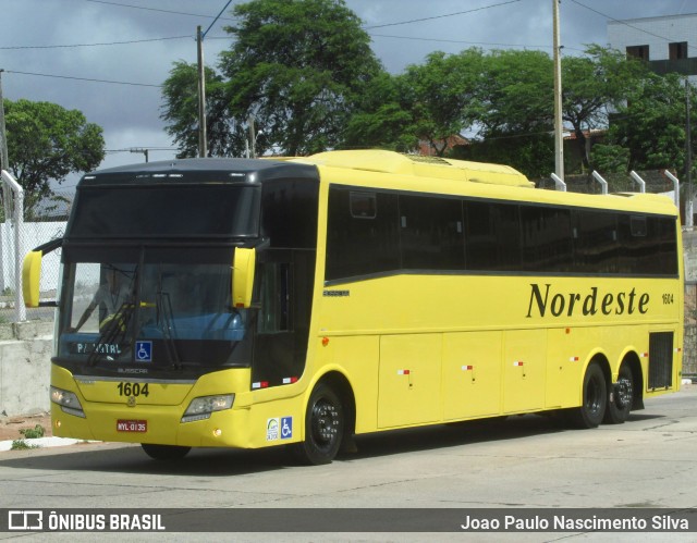 Viação Nordeste 1604 na cidade de Natal, Rio Grande do Norte, Brasil, por Joao Paulo Nascimento Silva. ID da foto: 6024350.