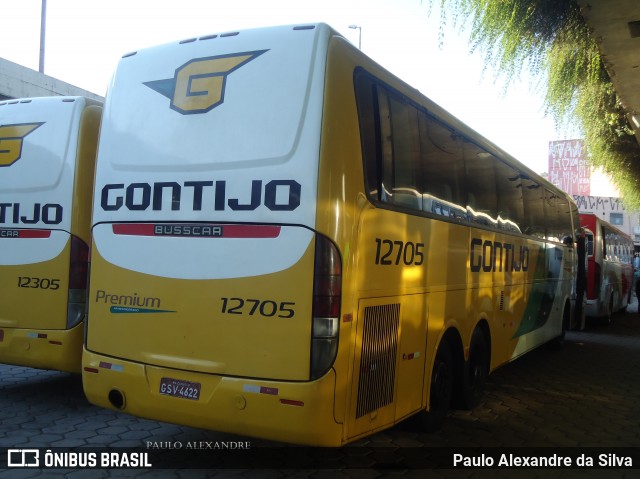 Empresa Gontijo de Transportes 12705 na cidade de Belo Horizonte, Minas Gerais, Brasil, por Paulo Alexandre da Silva. Número da foto: #6024643.