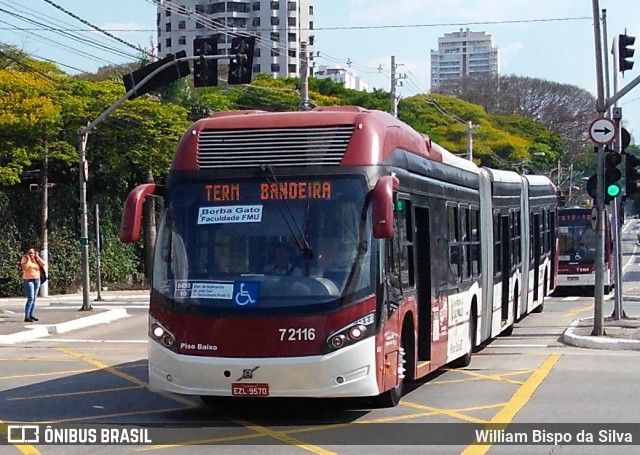 Viação Campo Belo 7 2116 na cidade de São Paulo, São Paulo, Brasil, por William Bispo da Silva. Número da foto: #6023950.