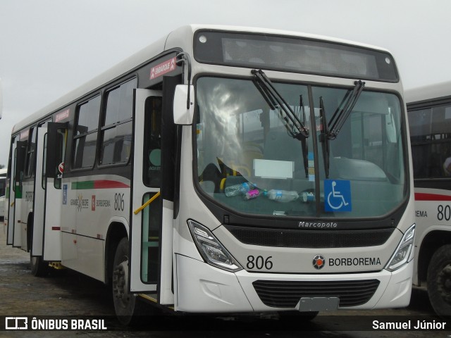 Borborema Imperial Transportes 806 na cidade de Brasil, por Samuel Júnior. ID da foto: 6024264.