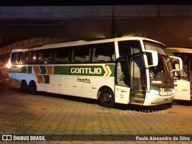 Empresa Gontijo de Transportes 21055 na cidade de Belo Horizonte, Minas Gerais, Brasil, por Paulo Alexandre da Silva. ID da foto: 6024603.