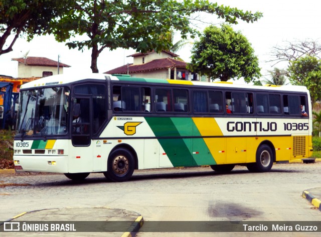 Empresa Gontijo de Transportes 10385 na cidade de Porto Seguro, Bahia, Brasil, por Tarcilo  Meira Guzzo. Número da foto: #6023880.