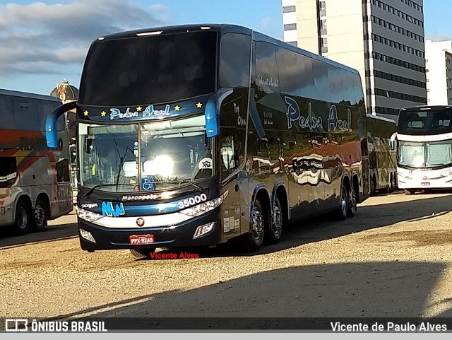 Pedra Azul Turismo 35000 na cidade de Aparecida, São Paulo, Brasil, por Vicente de Paulo Alves. ID da foto: 6026094.