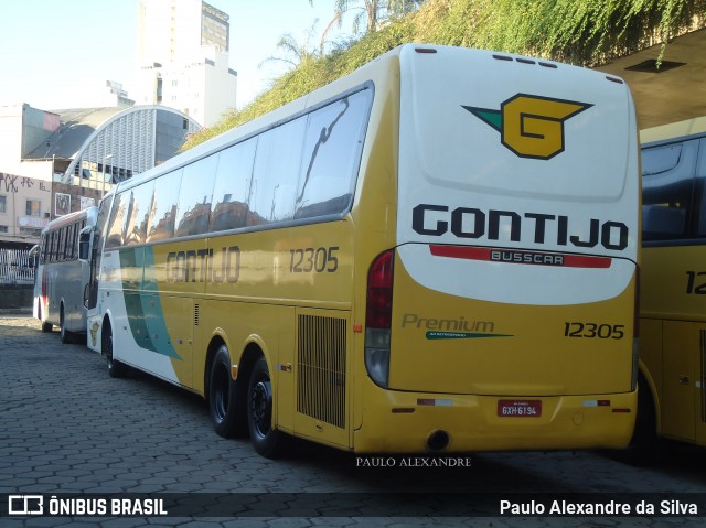 Empresa Gontijo de Transportes 12305 na cidade de Belo Horizonte, Minas Gerais, Brasil, por Paulo Alexandre da Silva. ID da foto: 6026210.