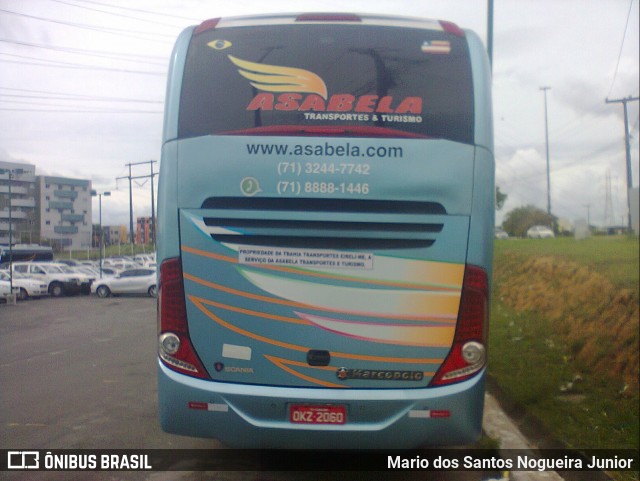 Asabela Transportes e Turismo 2060 na cidade de Salvador, Bahia, Brasil, por Mario dos Santos Nogueira Junior. Número da foto: #6026502.