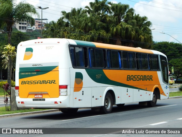 Viação Bassamar 197 na cidade de Juiz de Fora, Minas Gerais, Brasil, por André Luiz Gomes de Souza. ID da foto: 6026638.