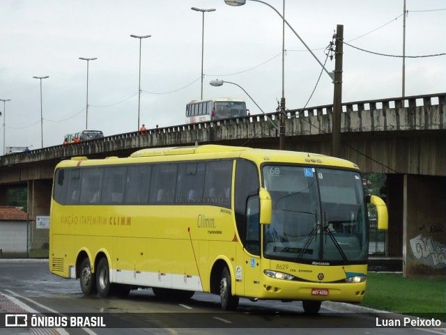 Viação Itapemirim 8629 na cidade de Vitória, Espírito Santo, Brasil, por Luan Peixoto. ID da foto: 6026093.