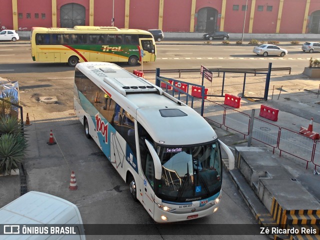 Auto Viação 1001 RJ 108.337 na cidade de Rio de Janeiro, Rio de Janeiro, Brasil, por Zé Ricardo Reis. Número da foto: #6025388.