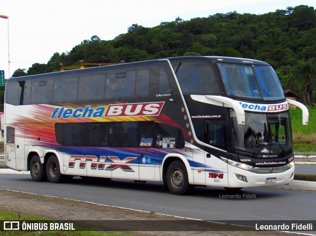 Flecha Bus 78246 na cidade de Balneário Camboriú, Santa Catarina, Brasil, por Leonardo Fidelli. ID da foto: 5977132.