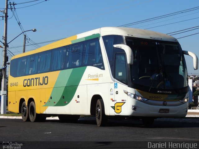 Empresa Gontijo de Transportes 18440 na cidade de Rio Verde, Goiás, Brasil, por Daniel Henrique. ID da foto: 5975250.