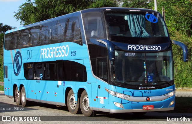 Auto Viação Progresso 6127 na cidade de Recife, Pernambuco, Brasil, por Lucas Silva. Número da foto: #5975355.
