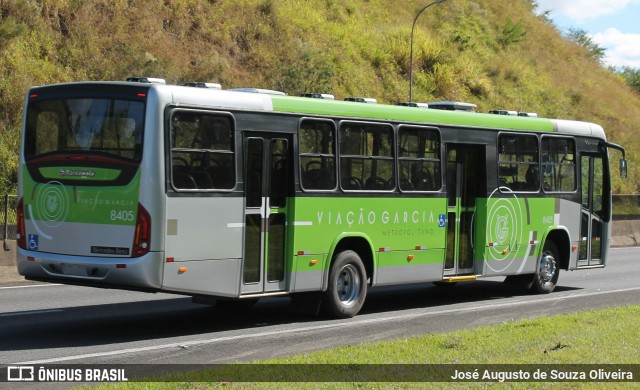 Viação Garcia 8405 na cidade de Piraí, Rio de Janeiro, Brasil, por José Augusto de Souza Oliveira. Número da foto: #5976170.