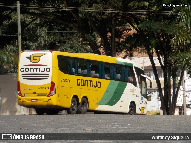 Empresa Gontijo de Transportes 18740 na cidade de Manhuaçu, Minas Gerais, Brasil, por Whitiney Siqueira. Número da foto: #5975722.
