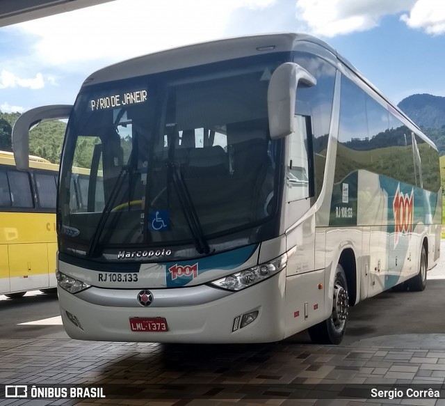 Auto Viação 1001 RJ 108.133 na cidade de Casimiro de Abreu, Rio de Janeiro, Brasil, por Sergio Corrêa. Número da foto: #6027129.