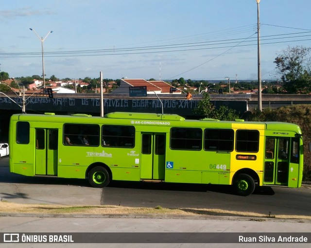 Transcol Transportes Coletivos 04449 na cidade de Teresina, Piauí, Brasil, por Ruan Silva Andrade. Número da foto: #6027084.