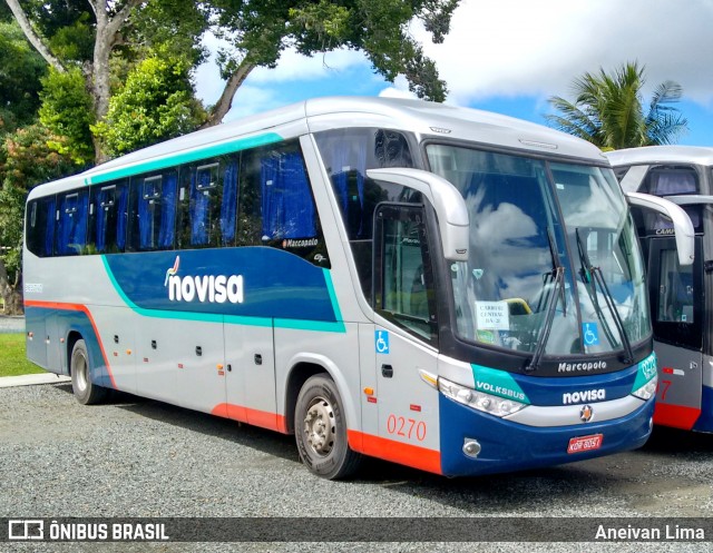 Novisa Transportes Rodoviários e Serviços 0270 na cidade de Camaçari, Bahia, Brasil, por Aneivan Lima. Número da foto: #6028021.