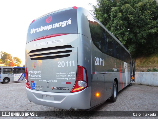 Auto Viação Urubupungá 20.111 na cidade de Brasil, por Caio  Takeda. ID da foto: 6028327.