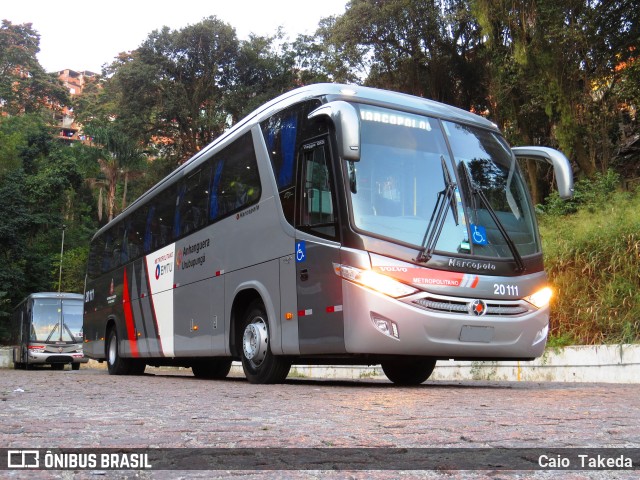 Auto Viação Urubupungá 20.111 na cidade de Brasil, por Caio  Takeda. ID da foto: 6028328.