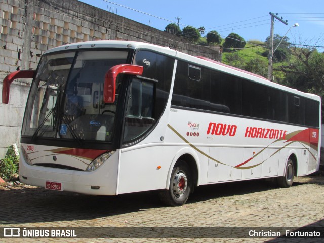 Viação Novo Horizonte 298 na cidade de Muriaé, Minas Gerais, Brasil, por Christian  Fortunato. ID da foto: 6028103.