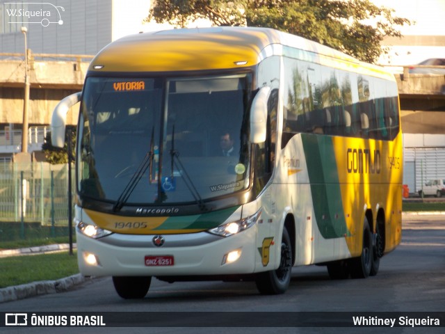 Empresa Gontijo de Transportes 19405 na cidade de Vitória, Espírito Santo, Brasil, por Whitiney Siqueira. Número da foto: #6027958.