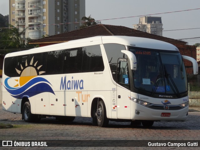 Maiwa Turismo 0230 na cidade de Joinville, Santa Catarina, Brasil, por Gustavo Campos Gatti. ID da foto: 5979084.