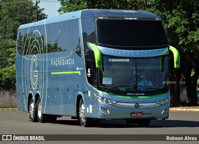 Viação Garcia 8531 na cidade de Paranavaí, Paraná, Brasil, por Robson Alves. ID da foto: 5977478.