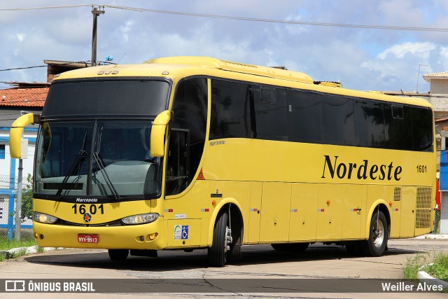 Viação Nordeste 1601 na cidade de Natal, Rio Grande do Norte, Brasil, por Weiller Alves. Número da foto: #5977804.