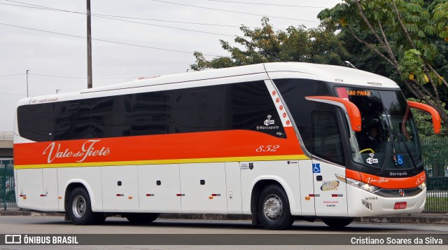 Viação Vale do Tietê 852 na cidade de São Paulo, São Paulo, Brasil, por Cristiano Soares da Silva. ID da foto: 5977731.