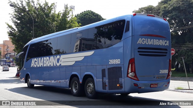Viação Águia Branca 26890 na cidade de São Paulo, São Paulo, Brasil, por Alex Ramos Ribeiro. Número da foto: #5979087.
