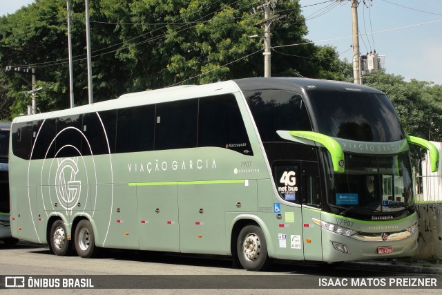 Viação Garcia 7907 na cidade de São Paulo, São Paulo, Brasil, por ISAAC MATOS PREIZNER. ID da foto: 5978153.