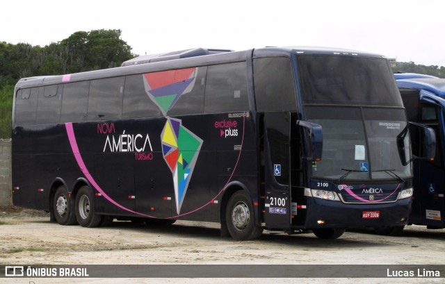 Nova América Turismo 2100 na cidade de Arraial do Cabo, Rio de Janeiro, Brasil, por Lucas Lima. ID da foto: 5979478.