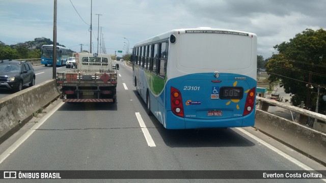 Viação Grande Vitória 23101 na cidade de Cariacica, Espírito Santo, Brasil, por Everton Costa Goltara. Número da foto: #5979821.