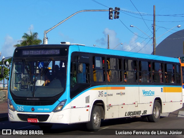 Expresso Vera Cruz 245 na cidade de Recife, Pernambuco, Brasil, por Luciano Ferreira de Lima Júnior. ID da foto: 5980041.