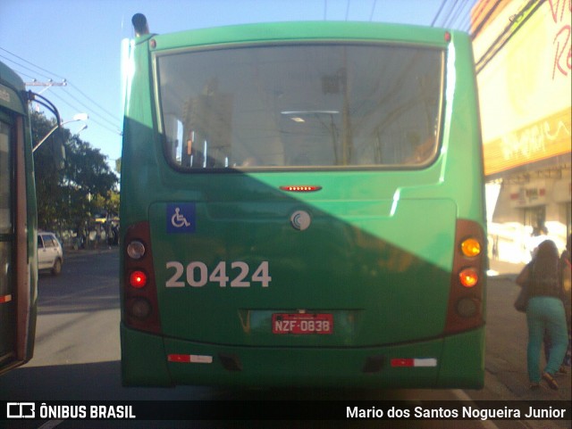 OT Trans - Ótima Salvador Transportes 20424 na cidade de Salvador, Bahia, Brasil, por Mario dos Santos Nogueira Junior. ID da foto: 5980749.