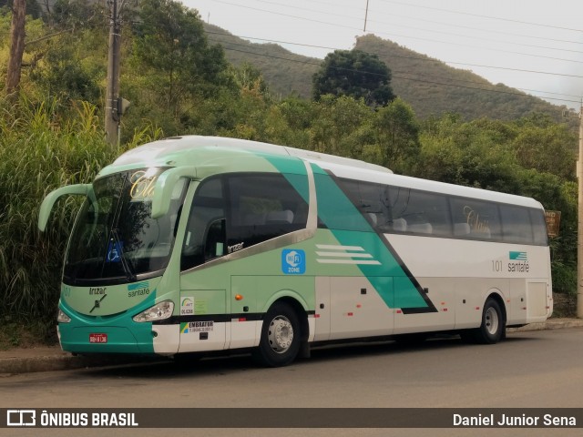 Santa Fé Transportes 101 na cidade de Ouro Preto, Minas Gerais, Brasil, por Daniel Junior Sena. ID da foto: 5980443.