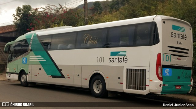 Santa Fé Transportes 101 na cidade de Ouro Preto, Minas Gerais, Brasil, por Daniel Junior Sena. ID da foto: 5980419.