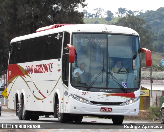 Viação Novo Horizonte 282 na cidade de Conselheiro Lafaiete, Minas Gerais, Brasil, por Rodrigo  Aparecido. Número da foto: #5983072.