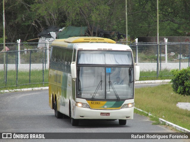 Empresa Gontijo de Transportes 12310 na cidade de Aracaju, Sergipe, Brasil, por Rafael Rodrigues Forencio. ID da foto: 5981429.