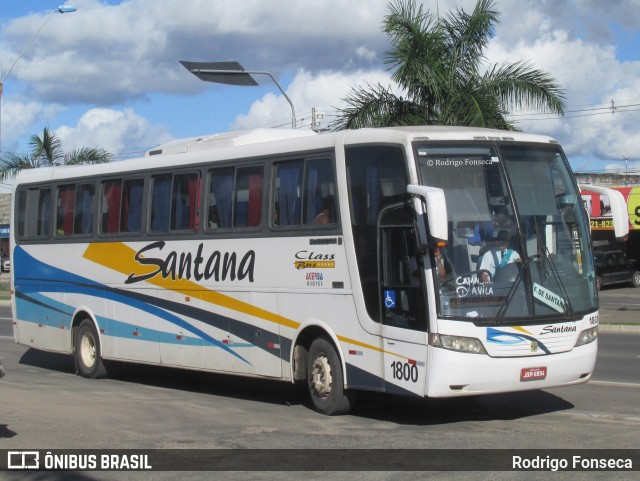 Empresas de Transportes Santana e São Paulo 1800 na cidade de Feira de Santana, Bahia, Brasil, por Rodrigo Fonseca. Número da foto: #5982852.