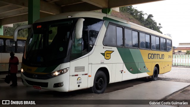 Empresa Gontijo de Transportes 3190 na cidade de São Domingos do Prata, Minas Gerais, Brasil, por Gabriel Costa Guimarães. ID da foto: 5981679.