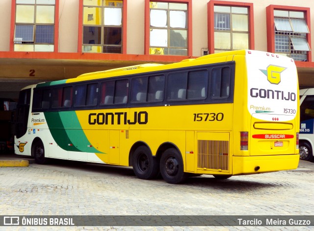 Empresa Gontijo de Transportes 15730 na cidade de Governador Valadares, Minas Gerais, Brasil, por Tarcilo  Meira Guzzo. Número da foto: #5984384.