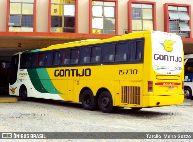 Empresa Gontijo de Transportes 15730 na cidade de Governador Valadares, Minas Gerais, Brasil, por Tarcilo  Meira Guzzo. ID da foto: 5984384.