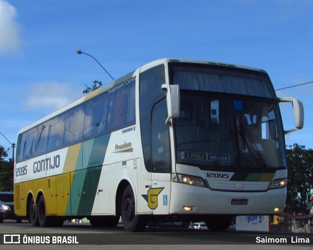 Empresa Gontijo de Transportes 12095 na cidade de Mucuri, Bahia, Brasil, por Saimom  Lima. ID da foto: 5983940.