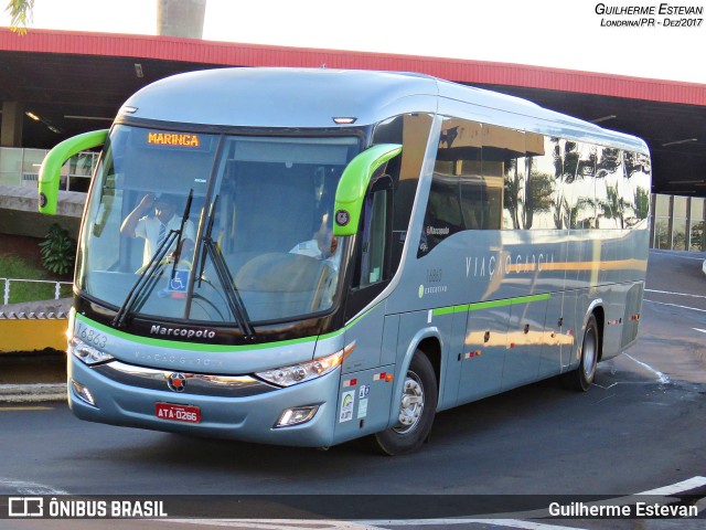 Viação Garcia 16863 na cidade de Londrina, Paraná, Brasil, por Guilherme Estevan. ID da foto: 5984473.