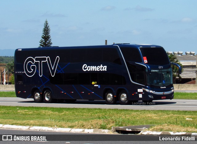 Viação Cometa 17302 na cidade de Registro, São Paulo, Brasil, por Leonardo Fidelli. Número da foto: #5984411.